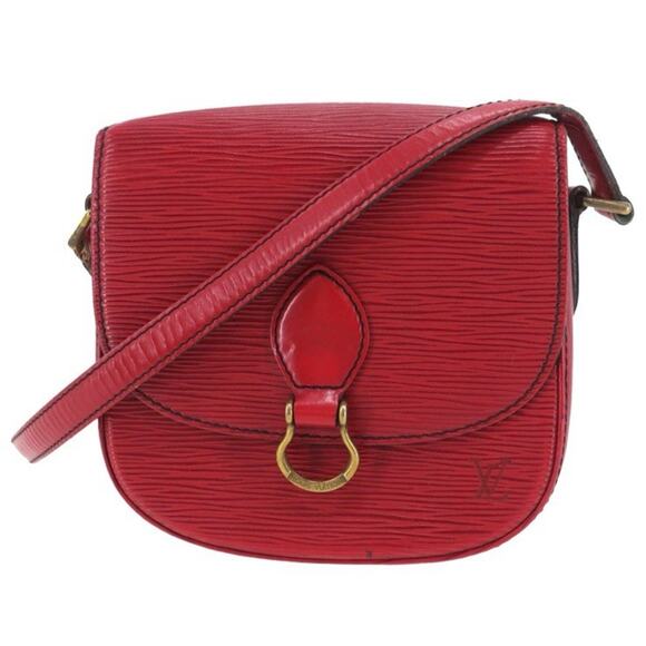 Louis Vuitton LV Shoulder Bag M52217 Saint Cloud Red Epi 451424 - Picture 1 of 9